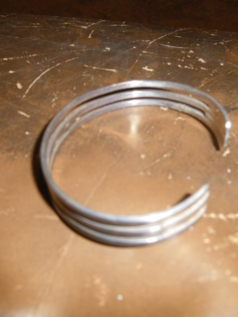 Women’s Sterling Silver Rigid Bracelet - Picture 3 of 3